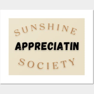 Sunshine Appreciation Society Posters and Art